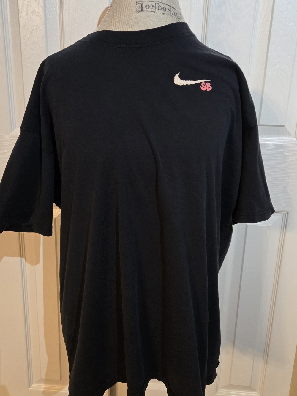 Nike Black Short-Sleeve Logo T-Shirt
